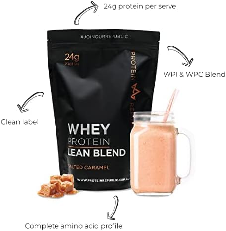 Salted Caramel Whey Protein Shake