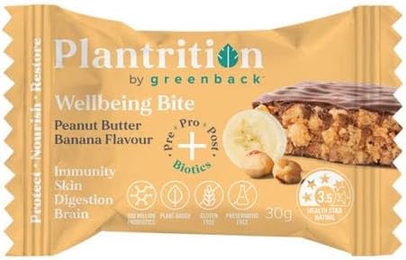 Peanut Butter Banana 30g box of 12 bites