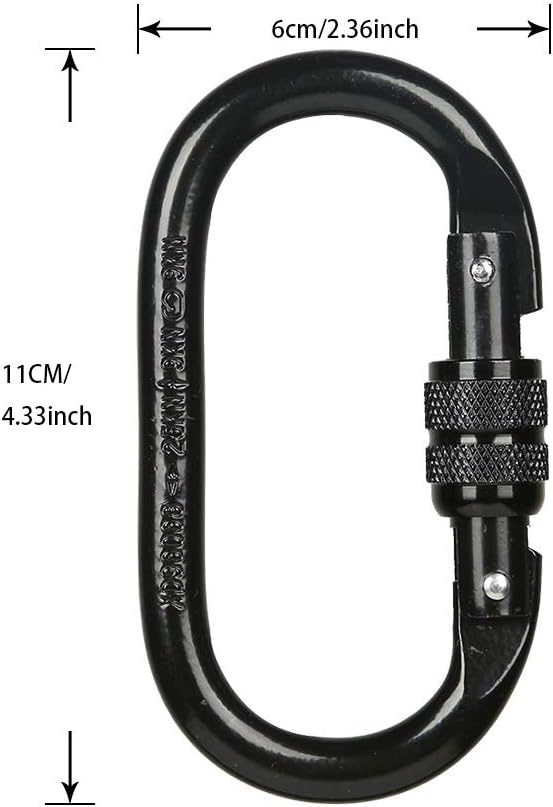 Locking Climbing Carabiner Clip