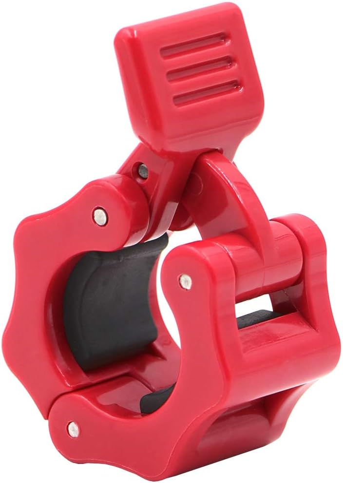 Barbell Clamps Red