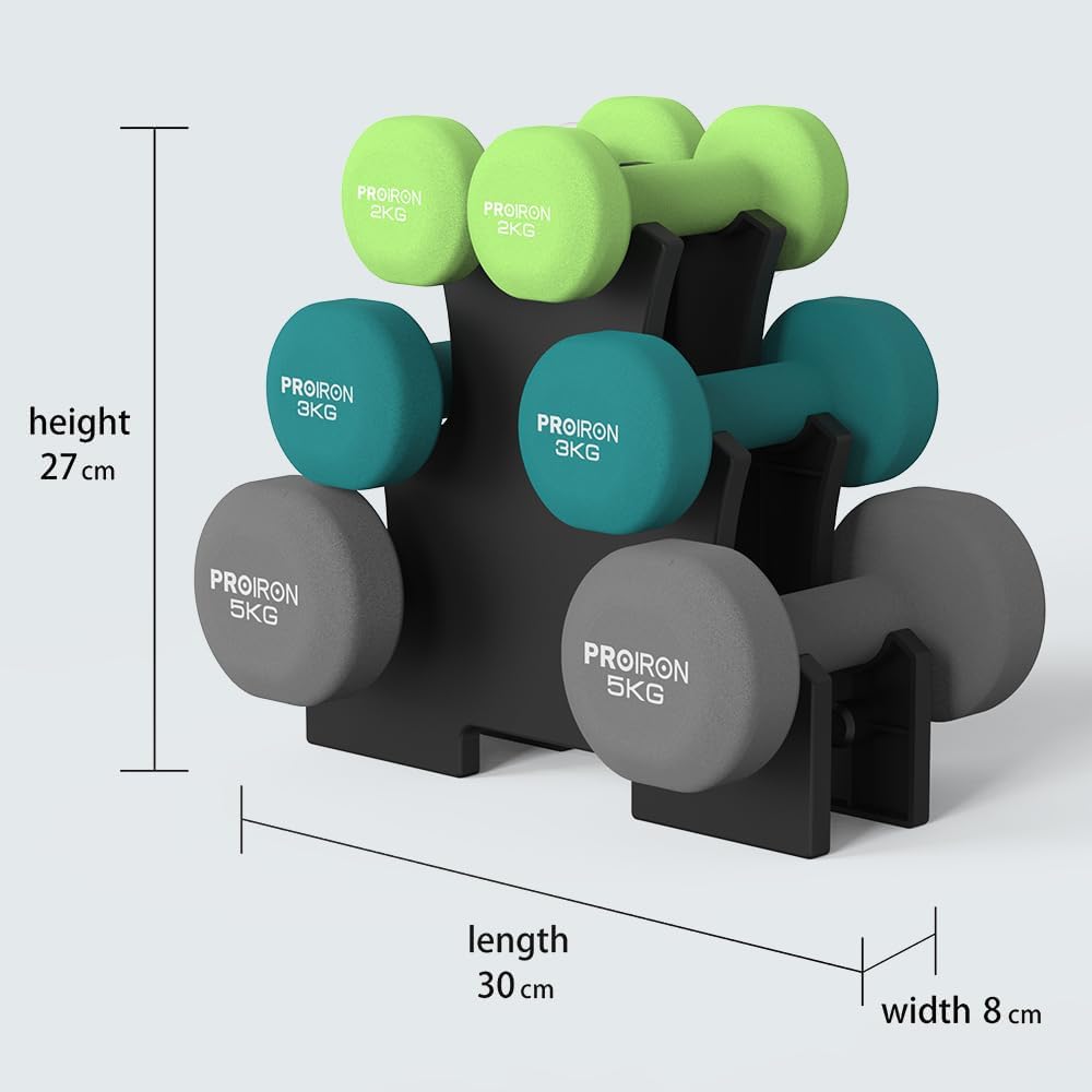 Dumbbells Anti-Slip Neoprene Dumbbell