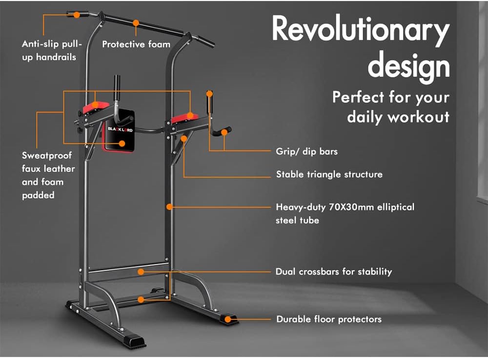 Chin-up Dip Station for Strength Training