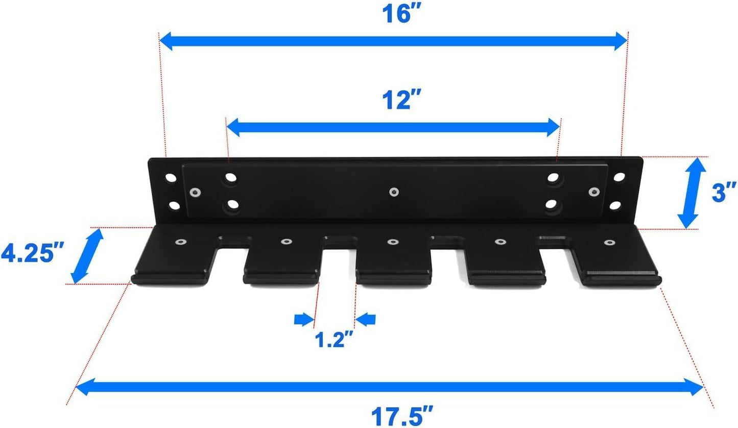 Vertical Wall Mounted Olympic Barbell Holder