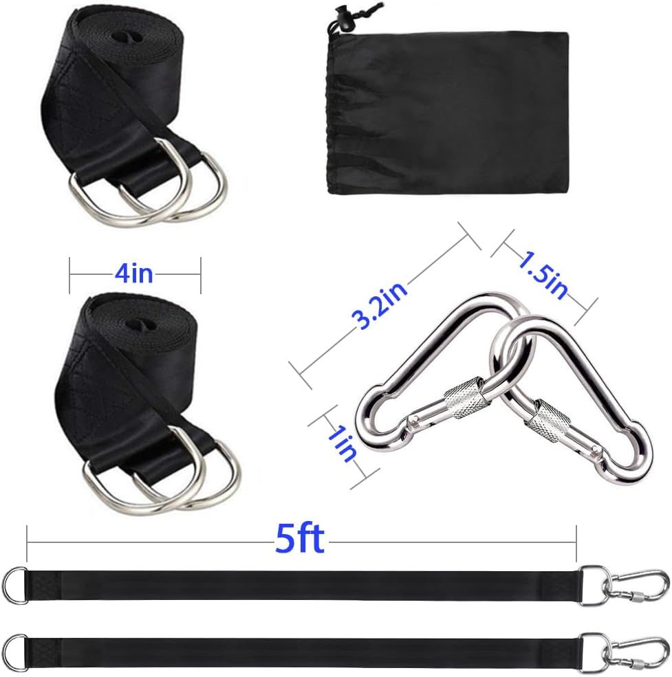 Tree Swing Hanging Straps Kit