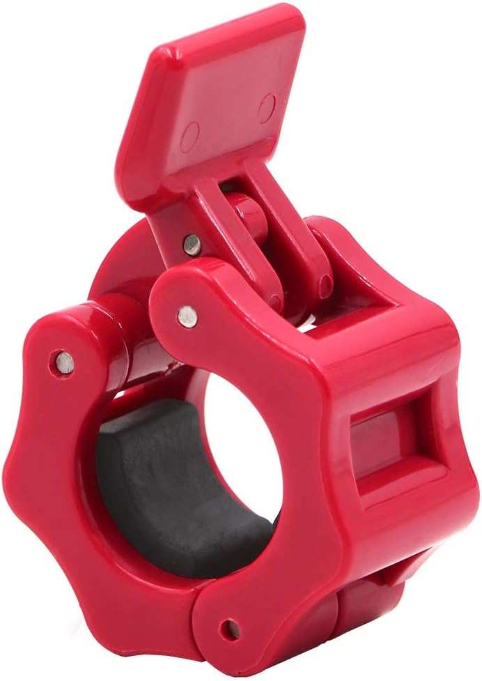 Barbell Clamps Red