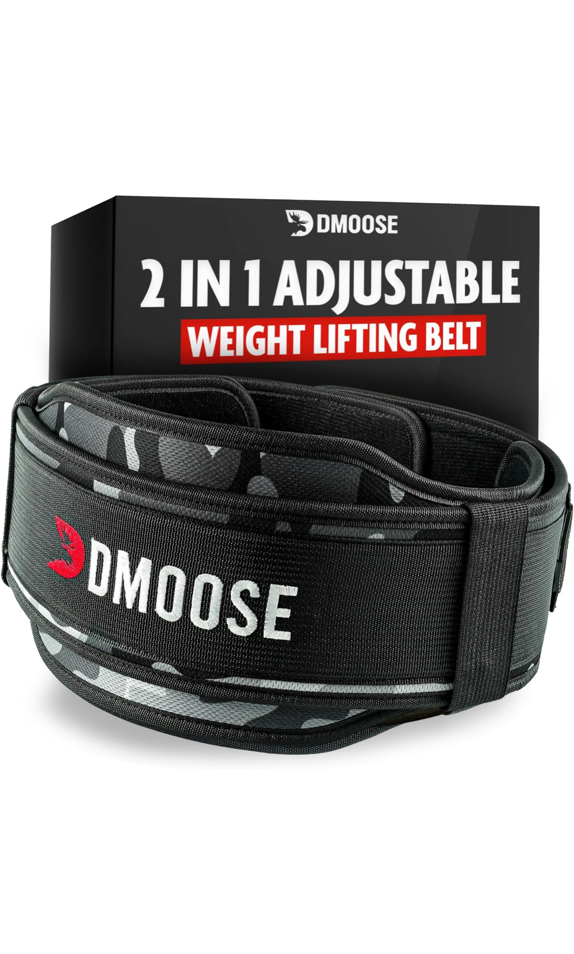 Lifting Belt for Men & Women - 2 in 1