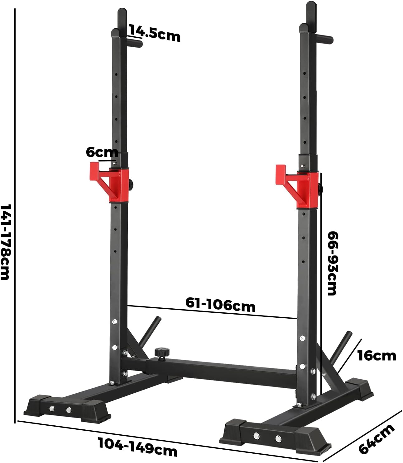 Squat Rack Adjustable