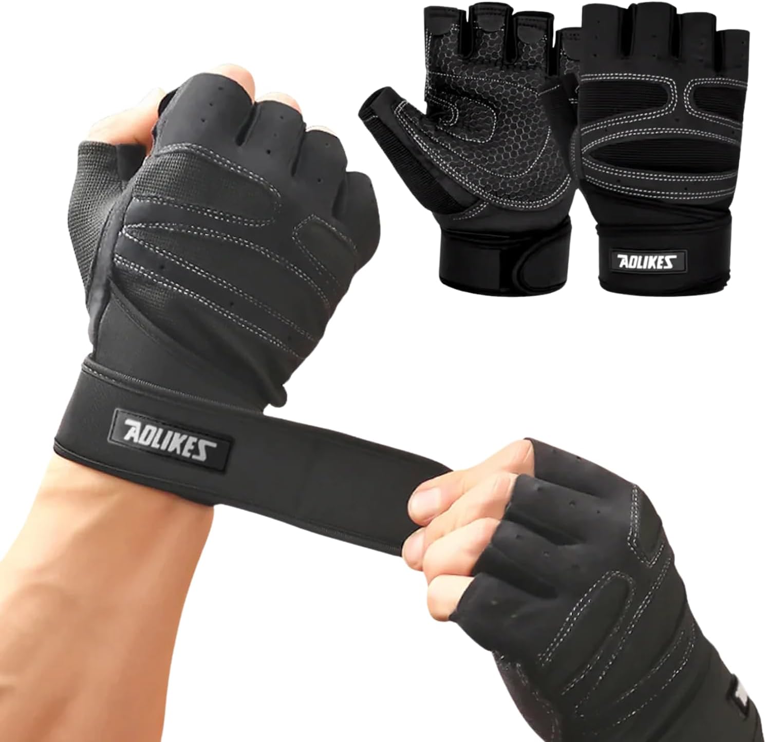 Weightlifting Gym Gloves Heavyweight 