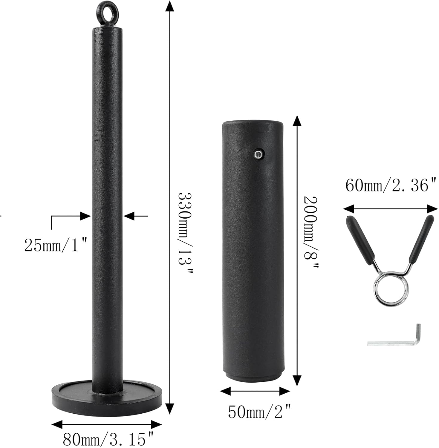 Strap Belt Loading pin with a round cap