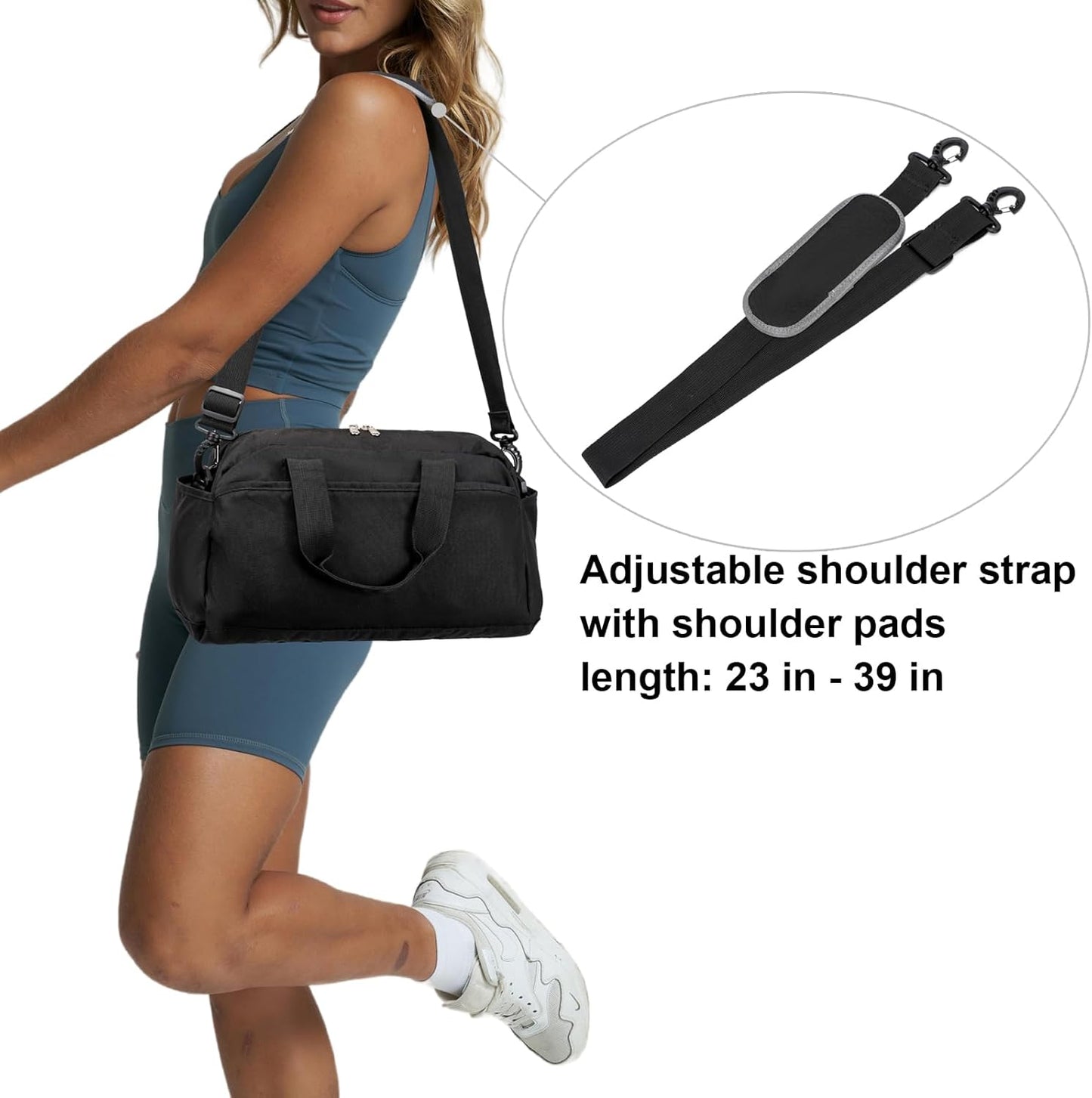 Small Gym Bag for Women & Men