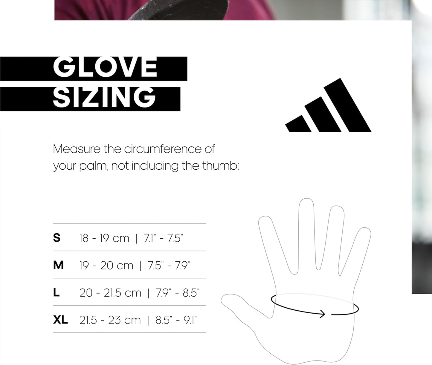 adidas Essential Adjustable Gloves