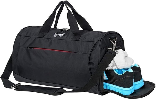 Gym Bag with Shoes Compartment & Wet Pocket