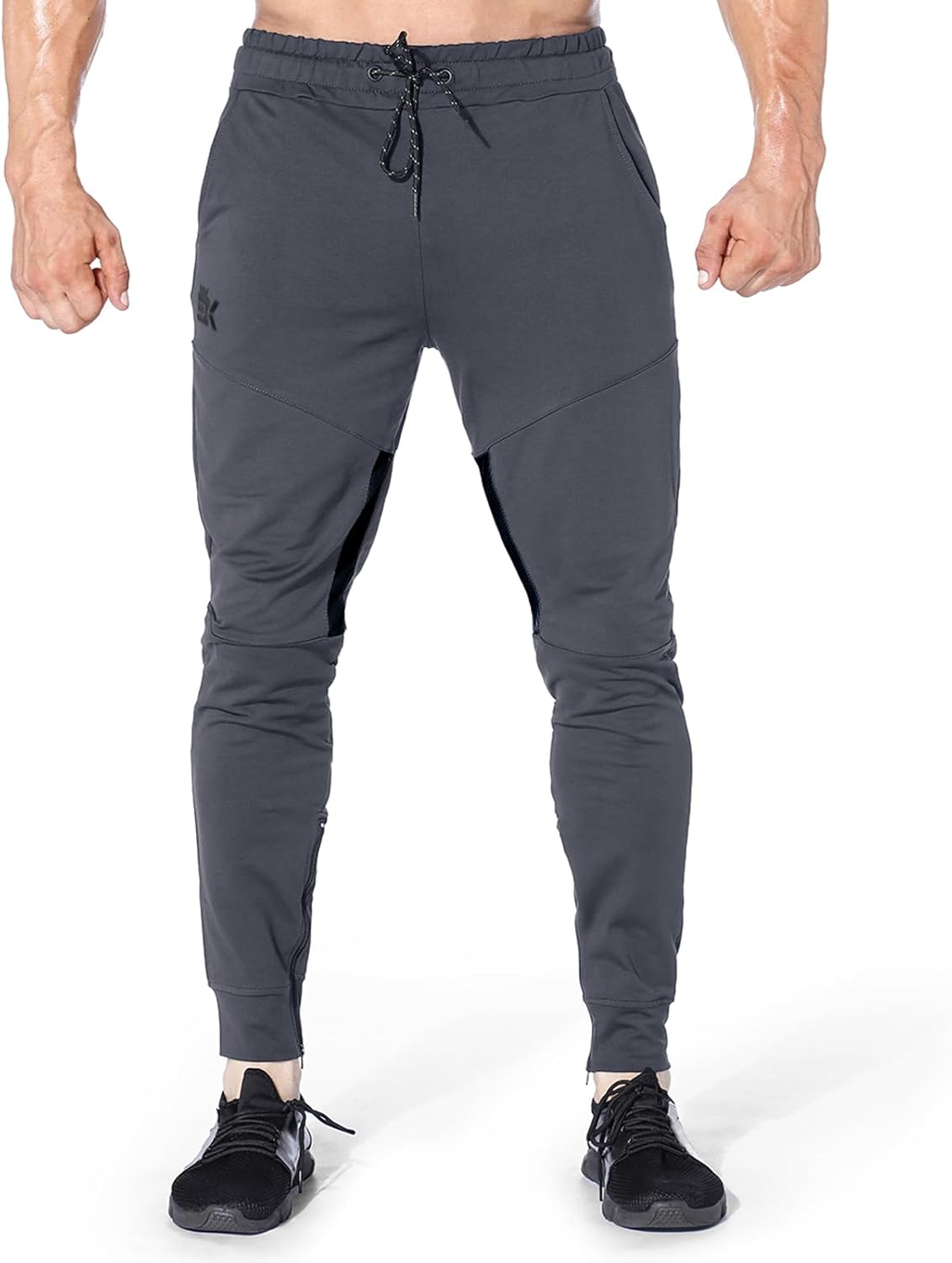 Men Stripe Gym Joggers Pants