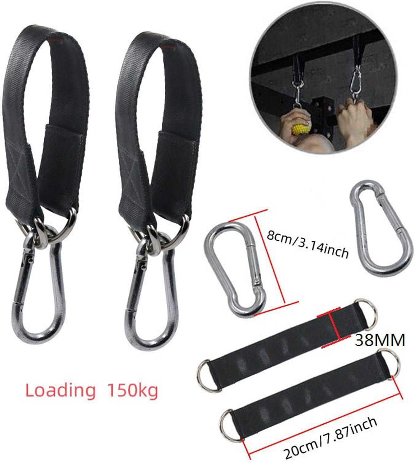 Hanging Straps Kit Gym 