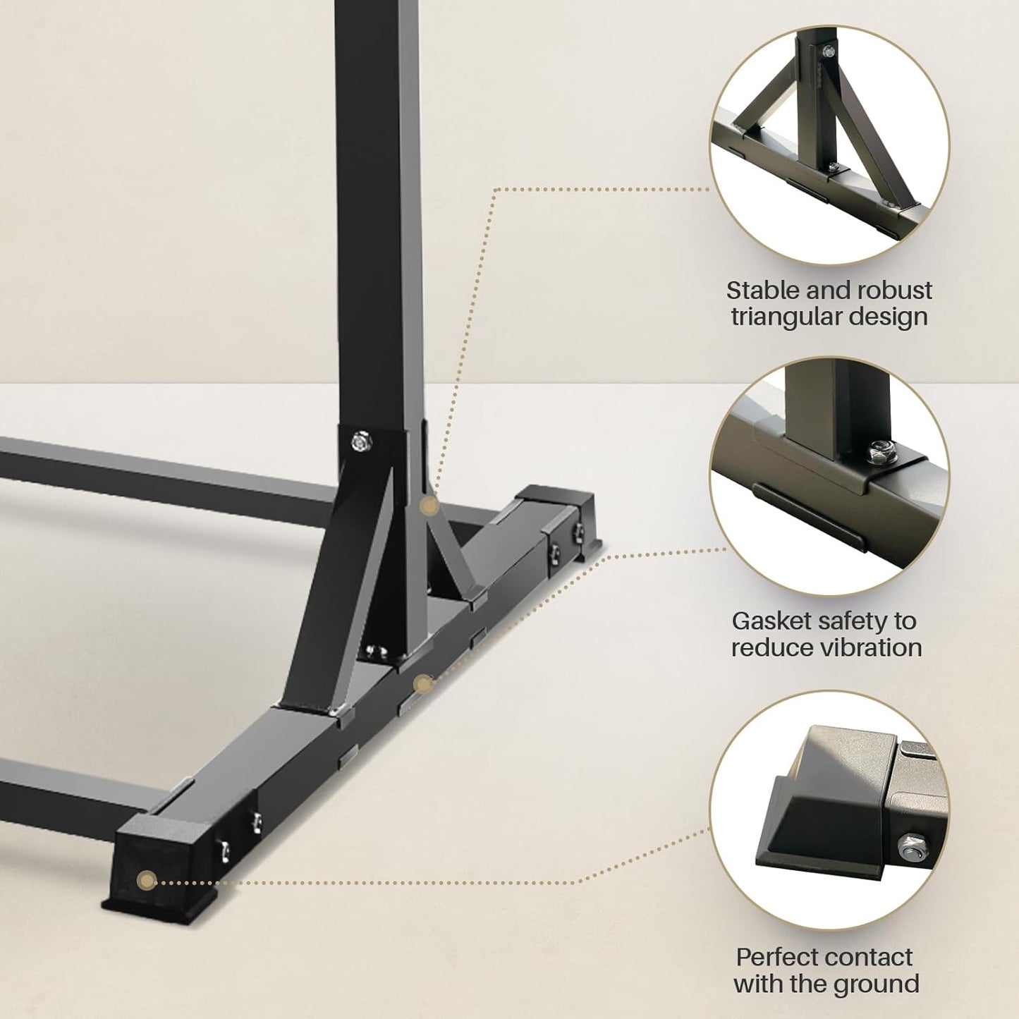 Power Tower Portable Pullup Bar Station