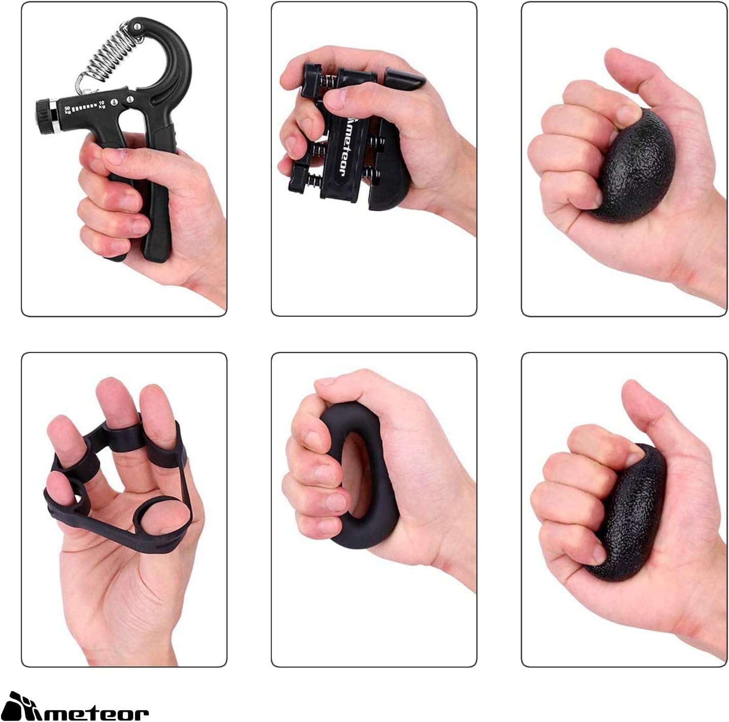 Essential Hand Grip Strengthener Kit 5 in 1