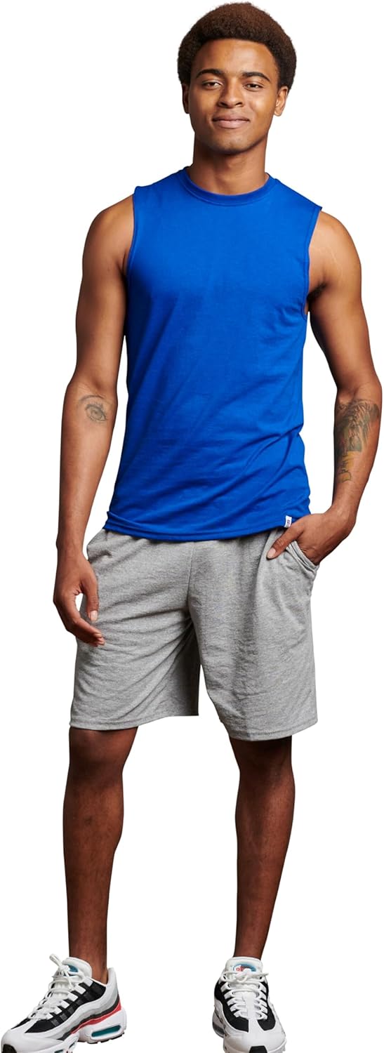 Athletic Men's Cotton Baseline Short with Pockets