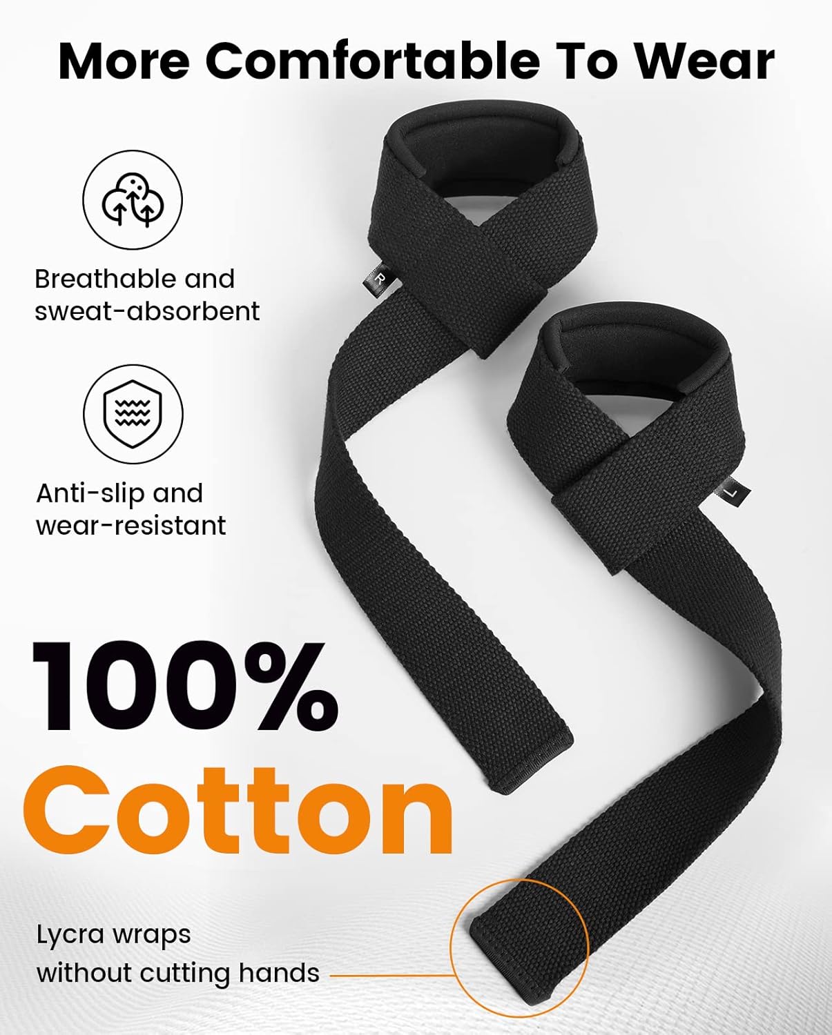 Lifting Straps 100% Cotton