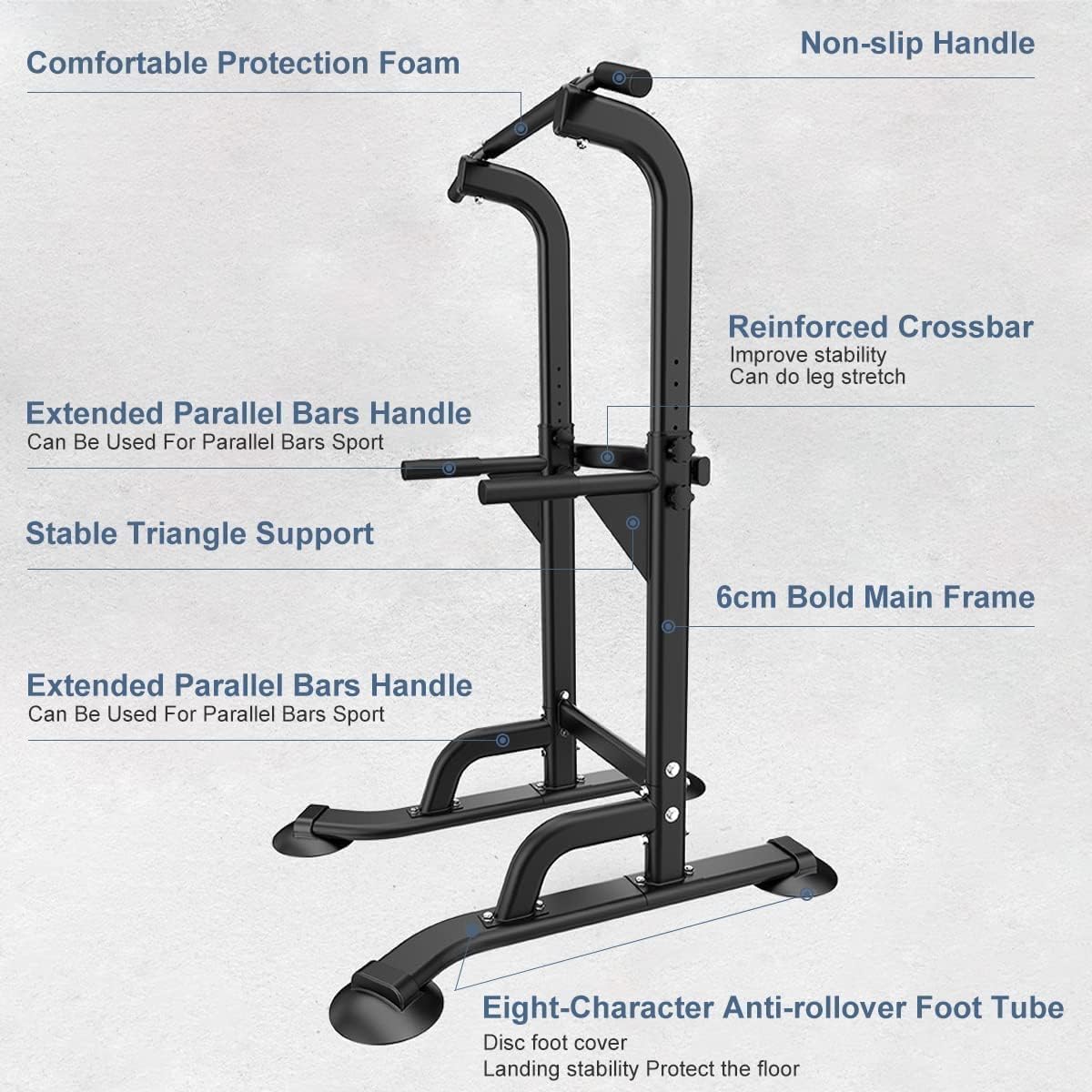 Pull Up Bar Dip Station 