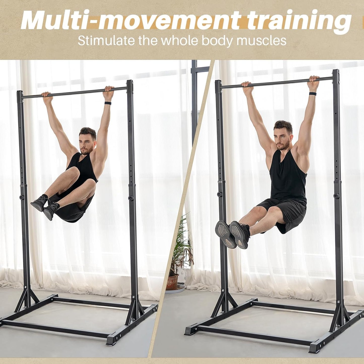 Power Tower Portable Pullup Bar Station