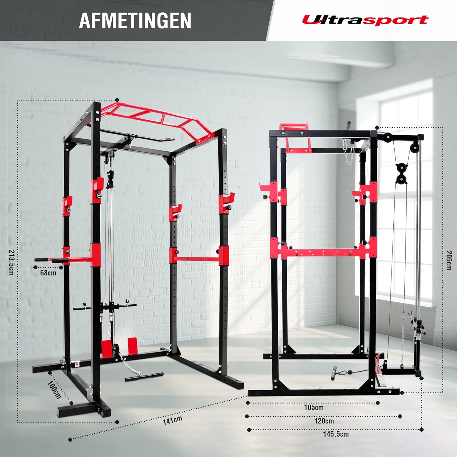 Power Fitness Multifunctional Rack 