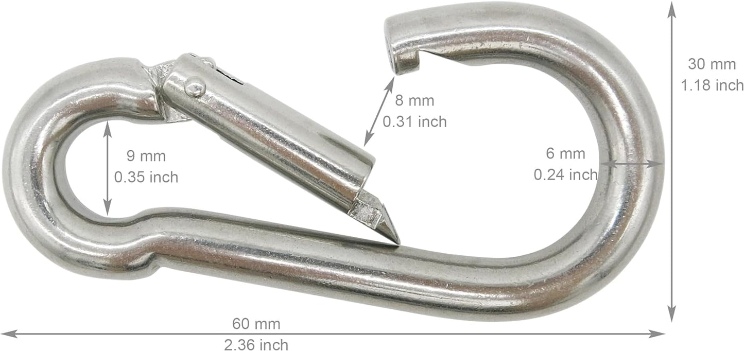 Stainless Steel Carabiners 