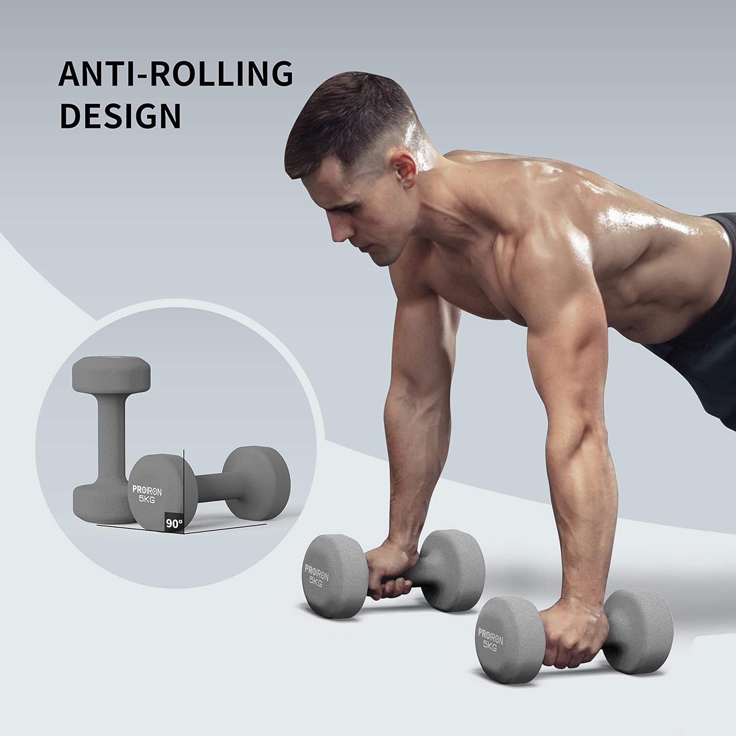 Dumbbells Anti-Slip 