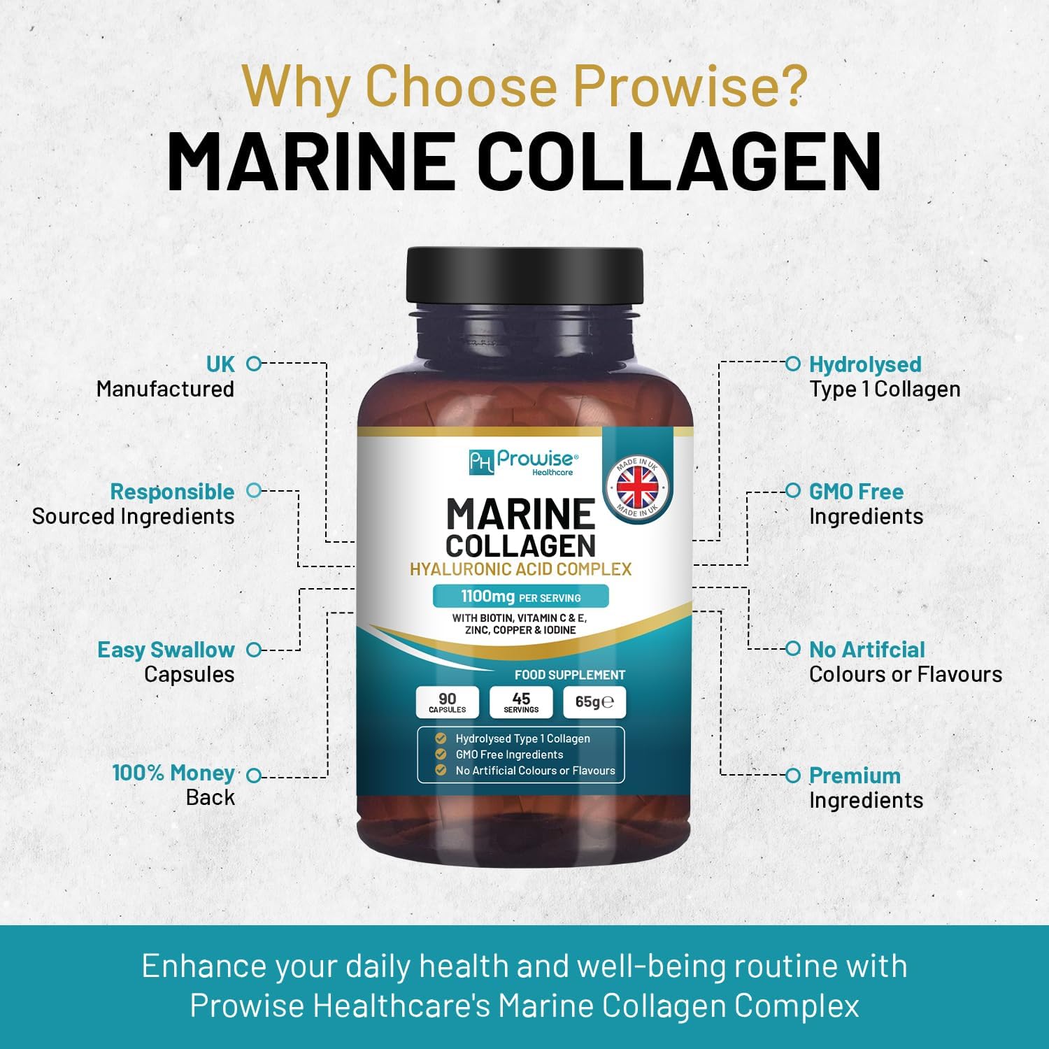 Marine Collagen with Hyaluronic Acid 