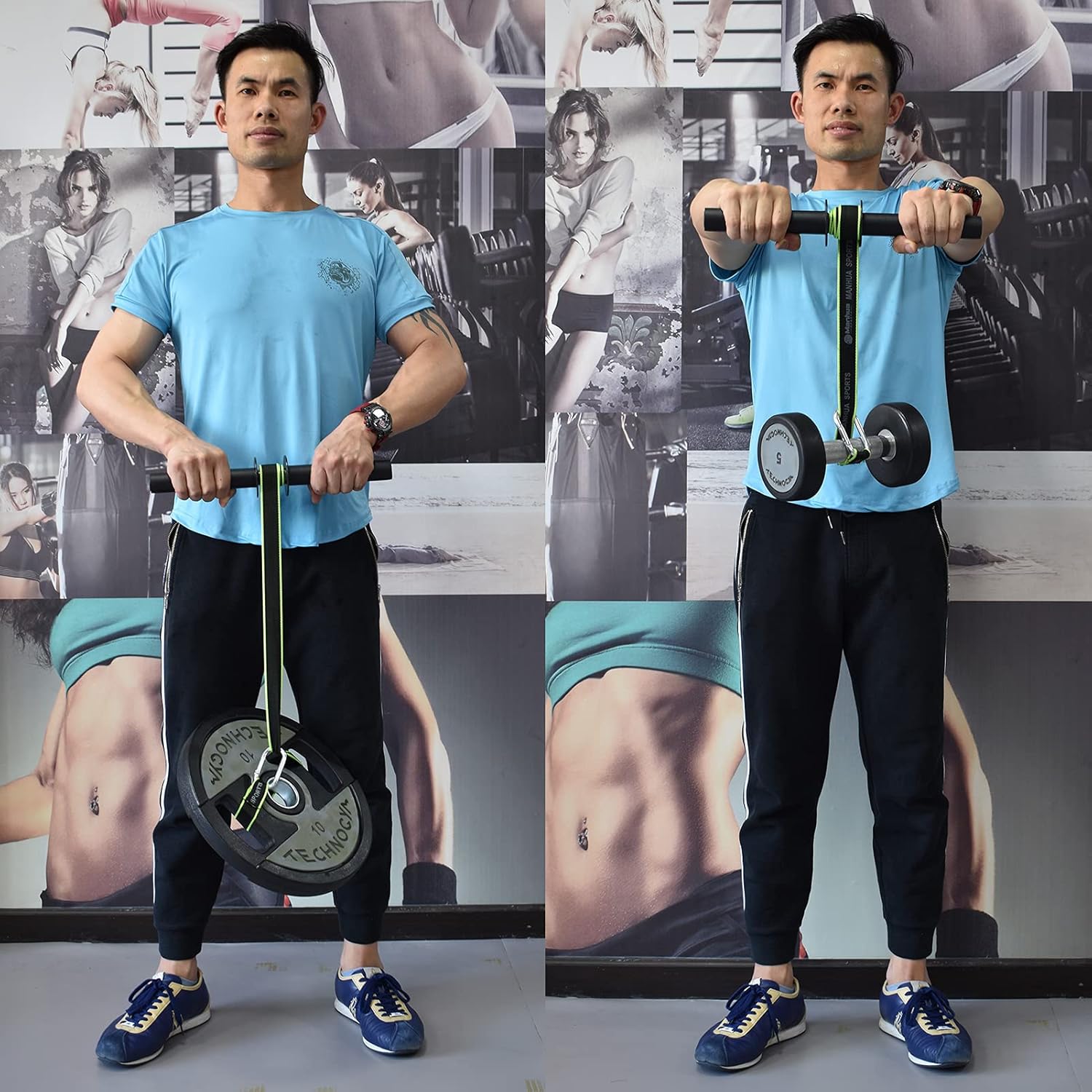 Forearm Wrist Roller Fitness Blaster