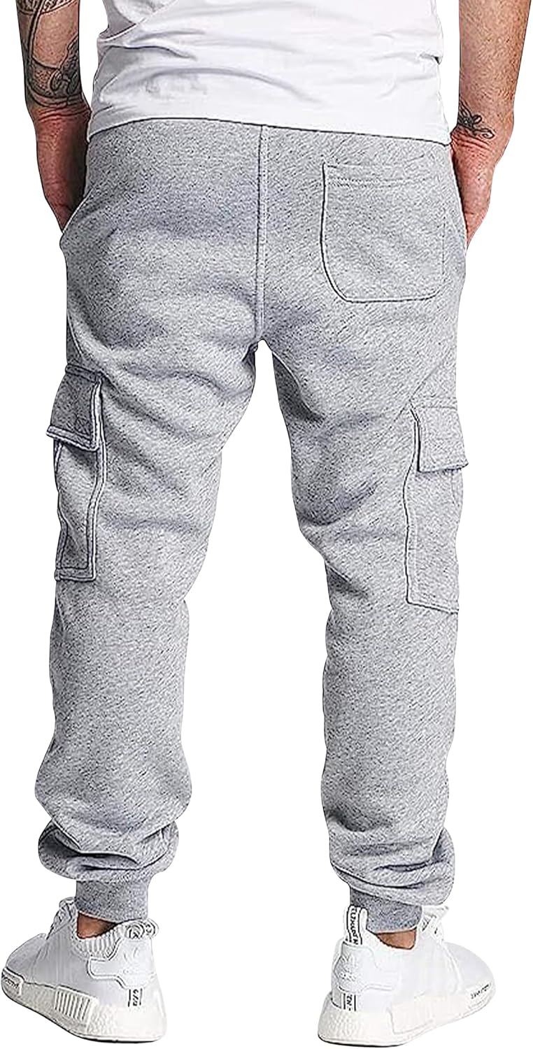 Men's Active Basic Jogger Fleece Pants