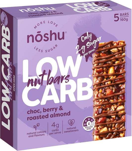 Low Carb Choc Berry & Roasted Almond 