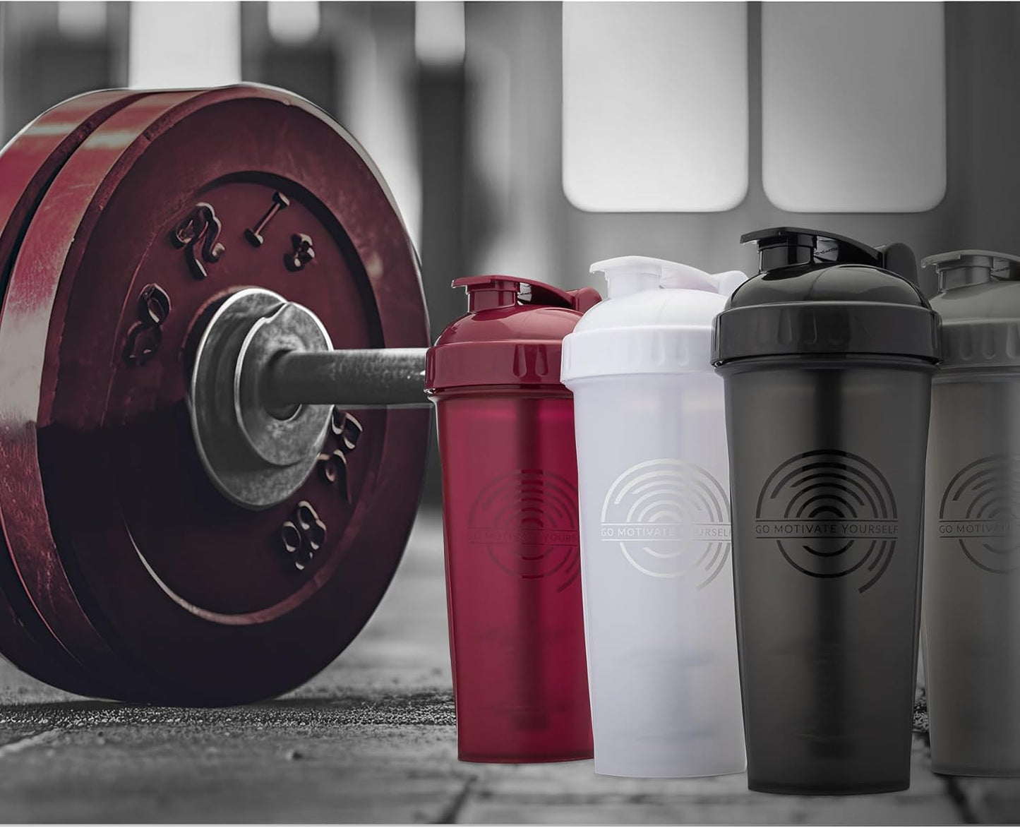 Protein Shaker Bottles 4 packs