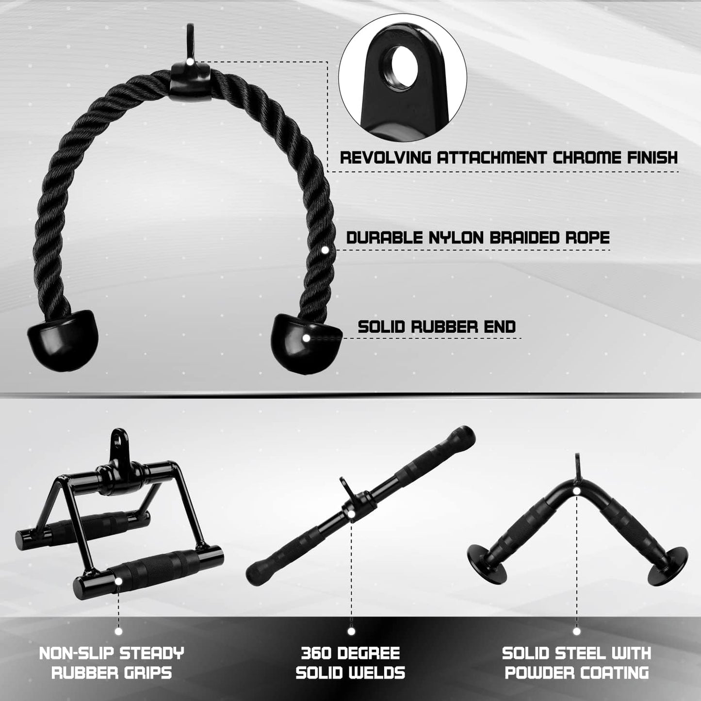 Set LAT Pulldown Attachment