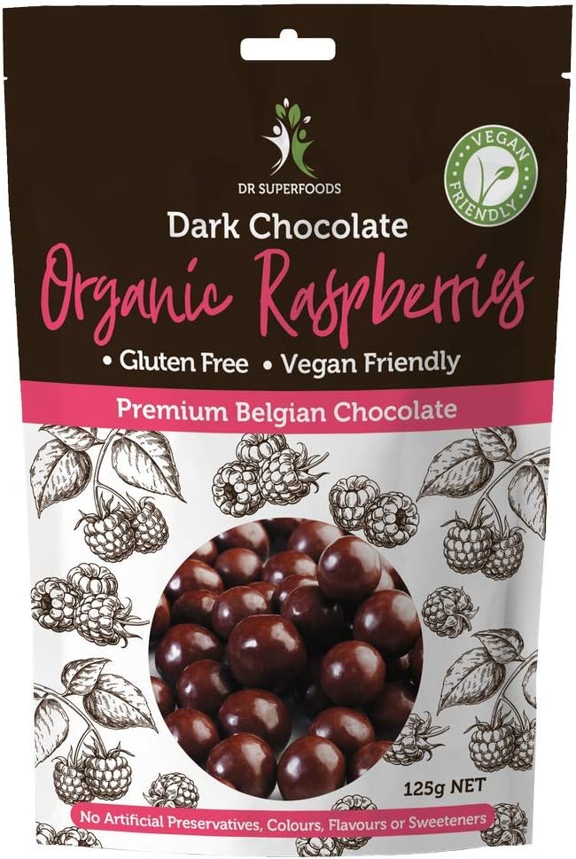 Organic Raspberries Dark Chocolate