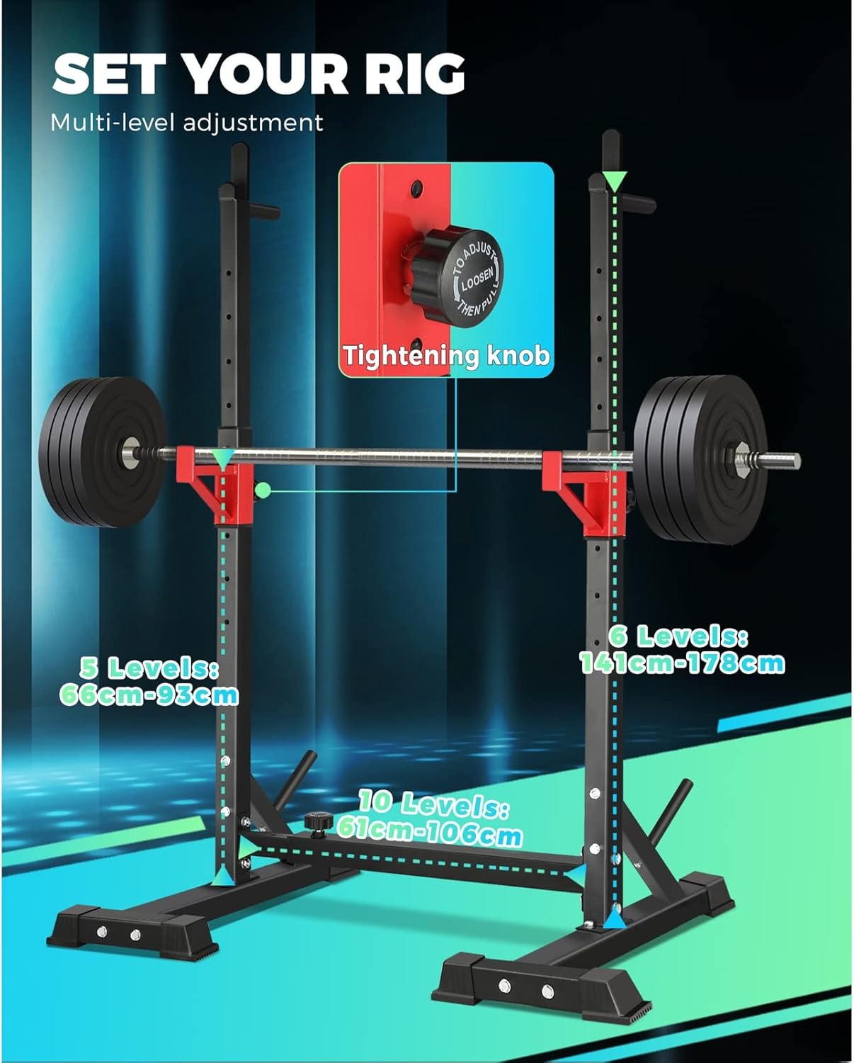 Squat Rack Adjustable