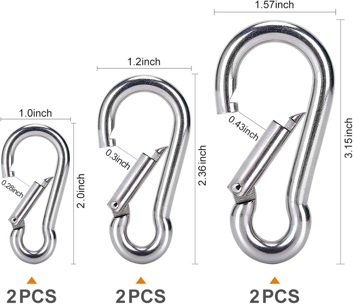 Spring Snap Hooks Carabiner