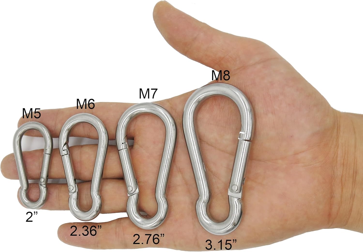 Stainless Steel Carabiners 