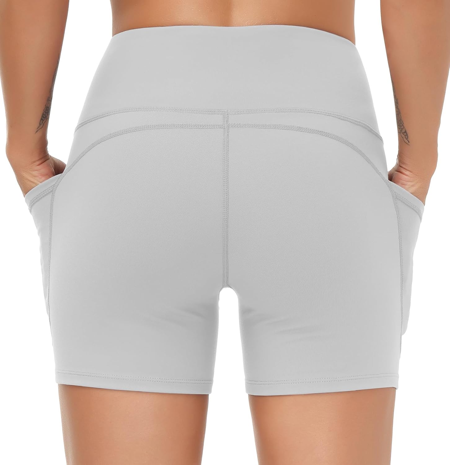 High Waist Yoga Shorts for Women's