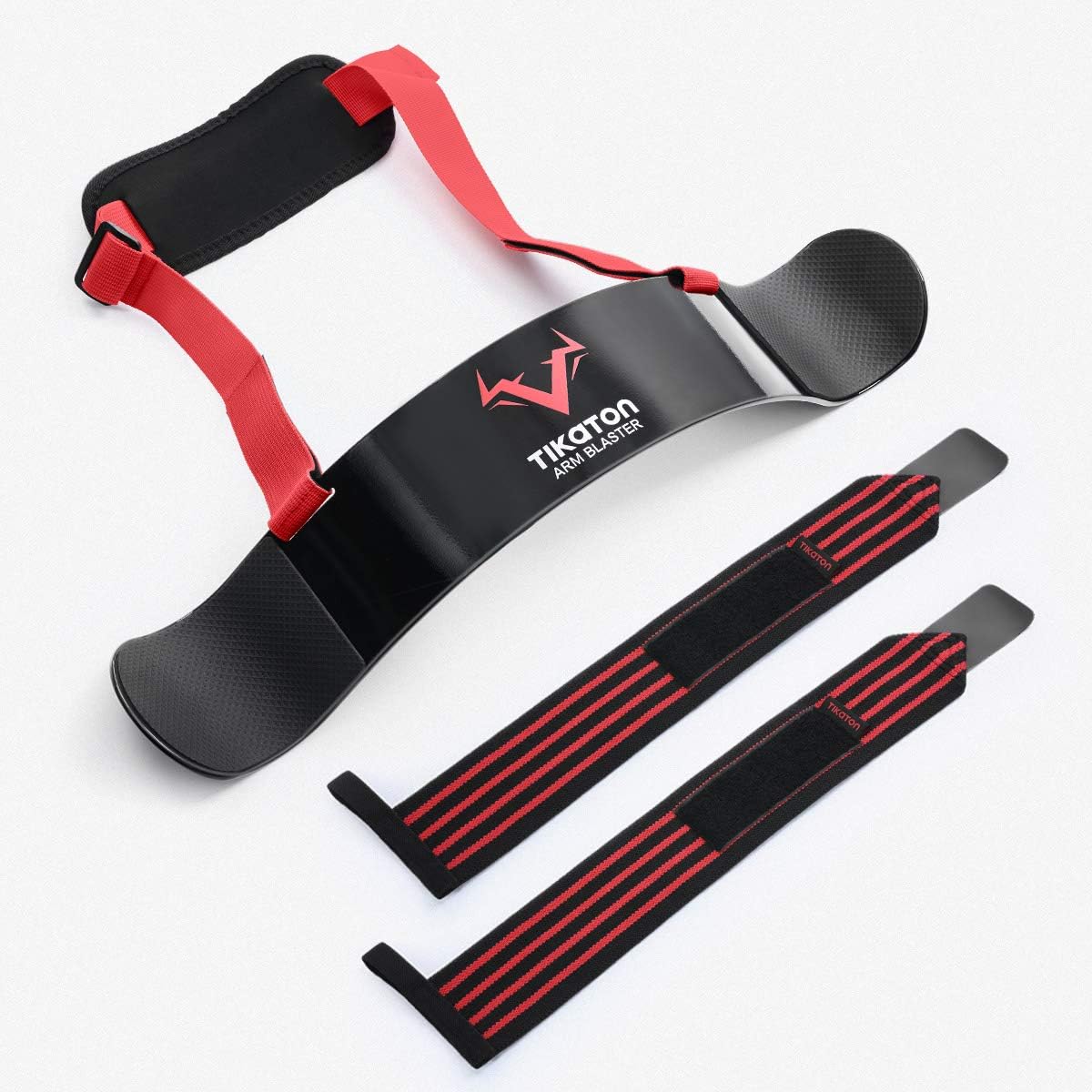 Arm Blaster with Wrist Wraps for Biceps & Triceps