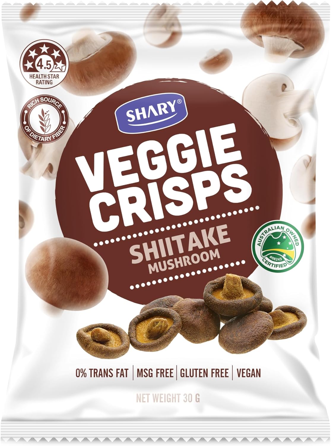 Shary Shiitake Mushroom Crisps