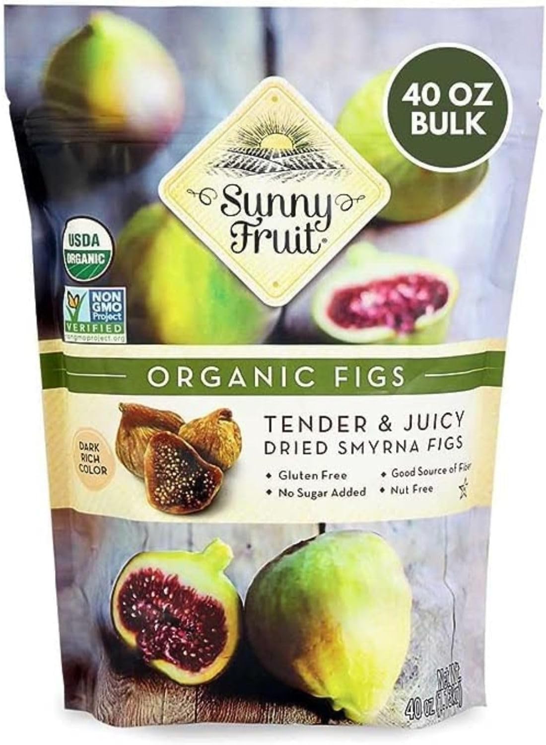 Soft Organic Turkish Dried Figs