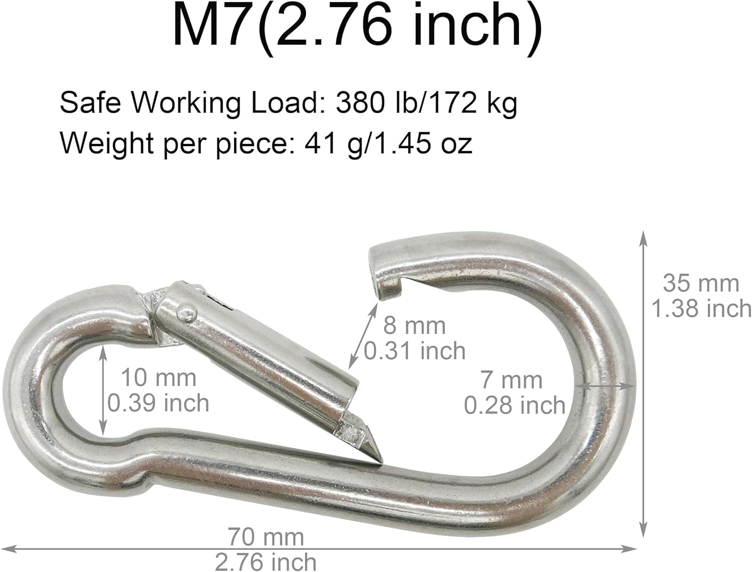 Stainless Steel Carabiners