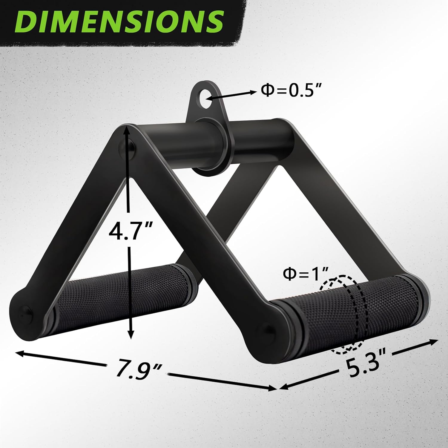 Double D Row Handle Cable Attachment