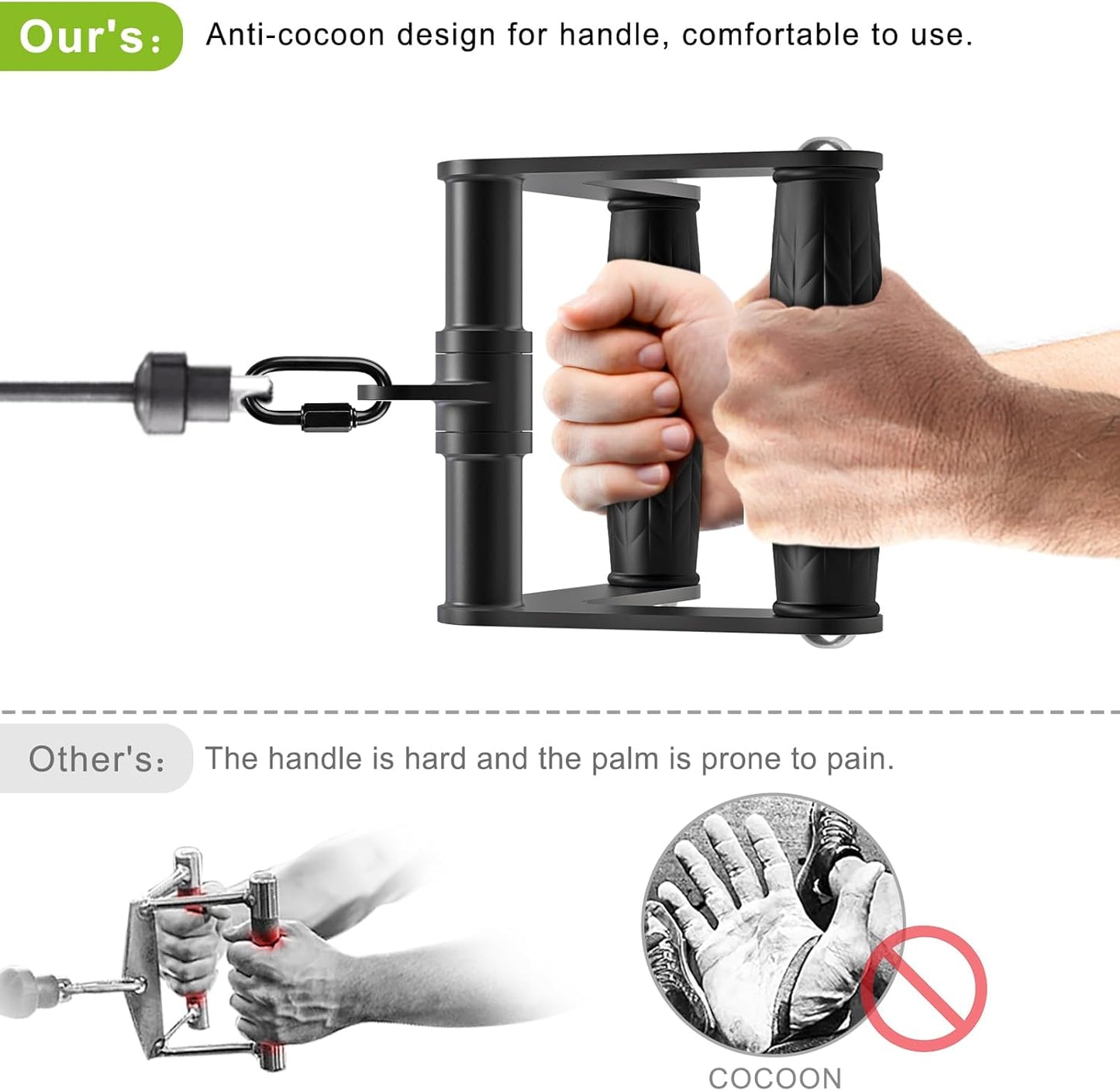 Double D Handle Bar Cable Attachment