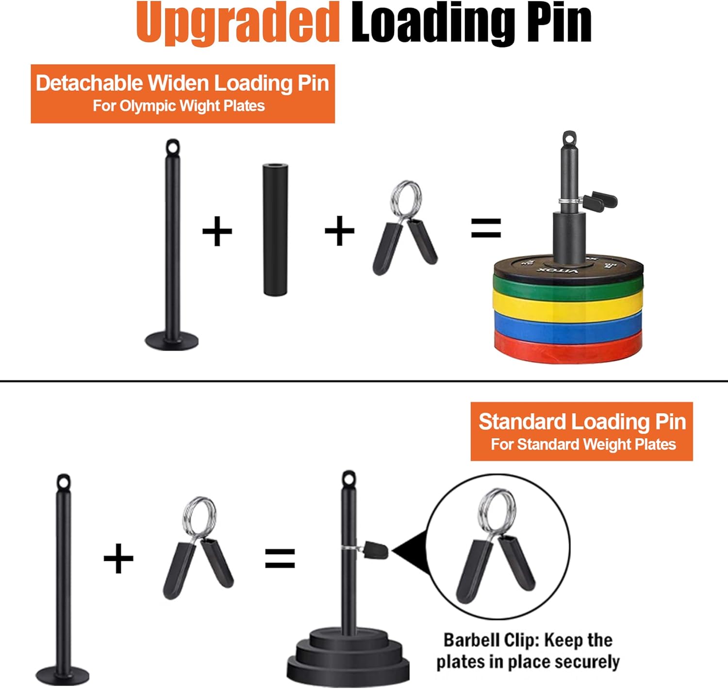 Loading Pin with Heavy-Duty Carabiner