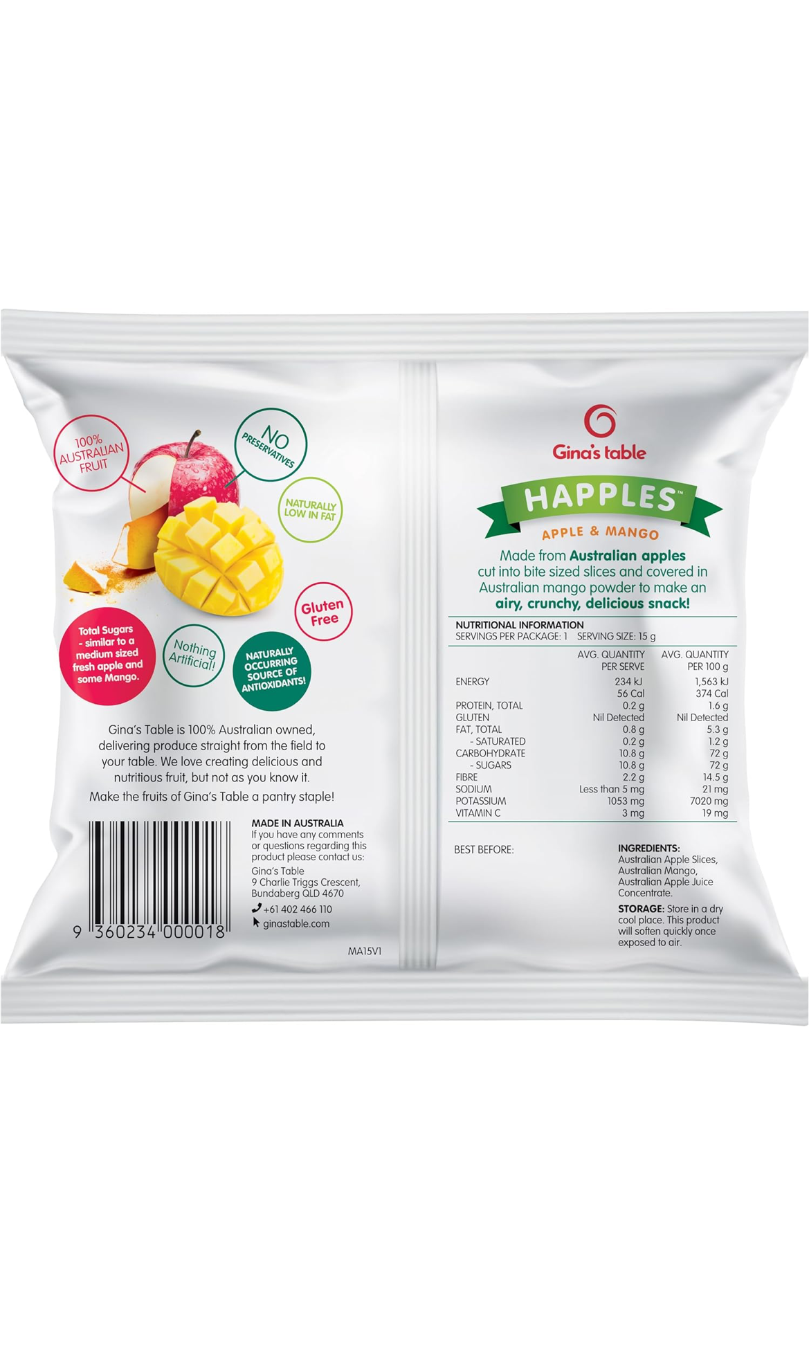 Crispy Apple Slices - Freeze Dried