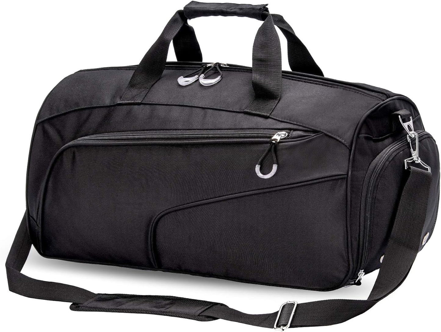 Gym Bag with Shoes Compartment &Wet Pocket