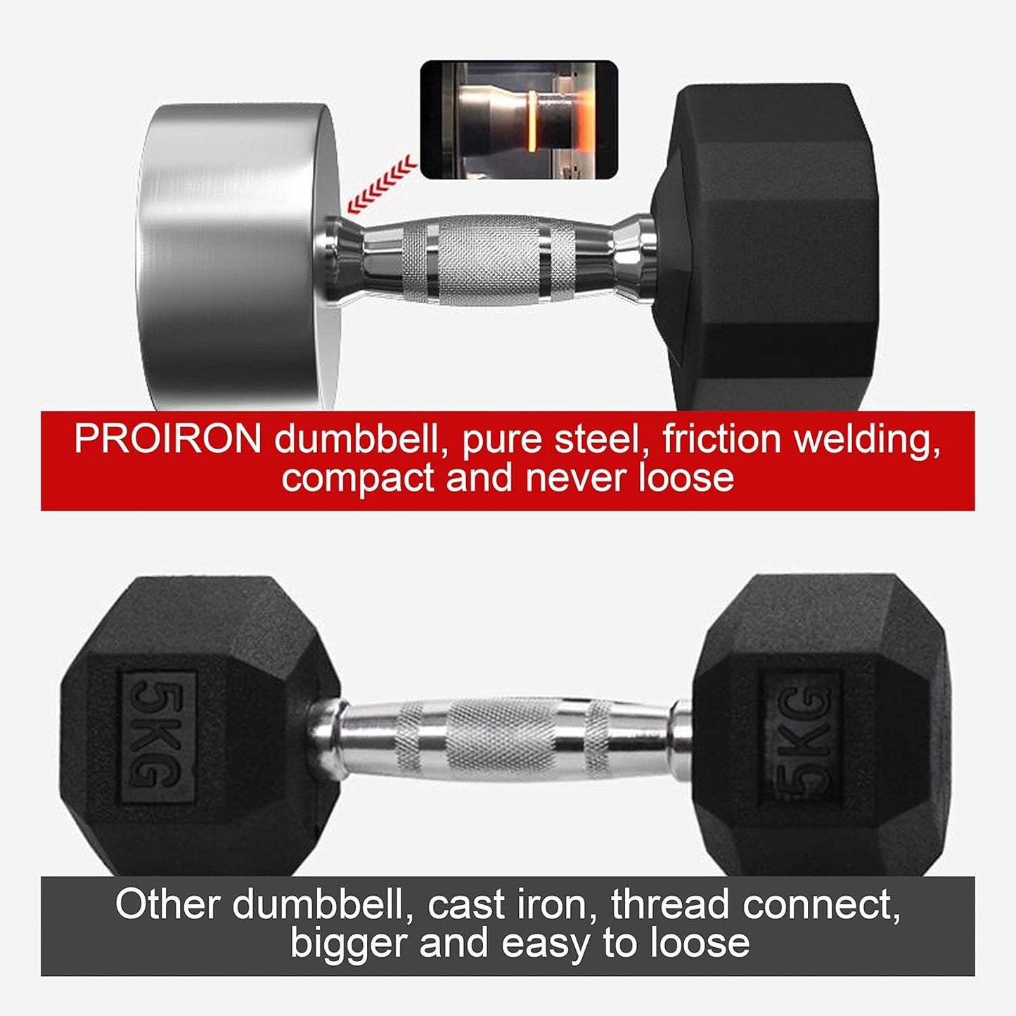 Dumbbells Pure Steel Dumbbell