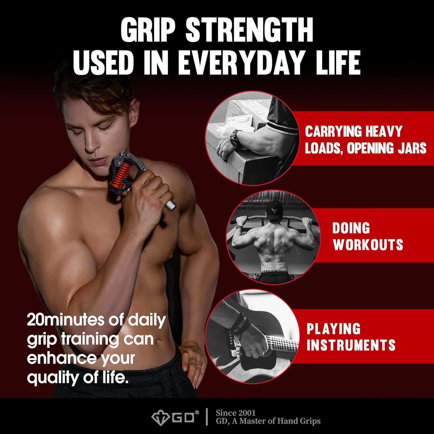 Iron Grip Hand Grip Strengthener