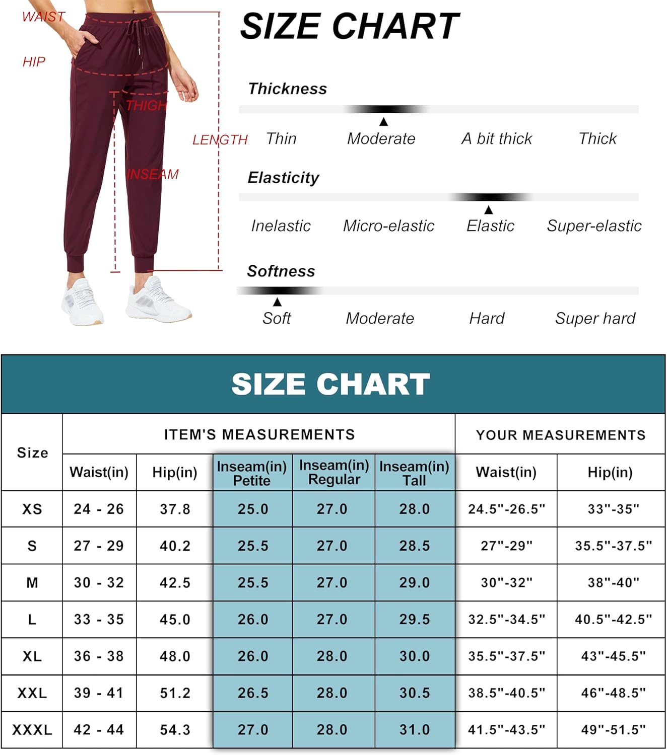 Joggers Pants Lightweight Running